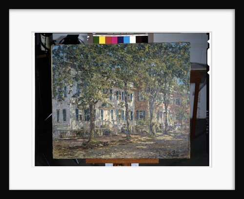 Upper Main Street, Nantucket, Massachusetts by Colin Campbell Cooper