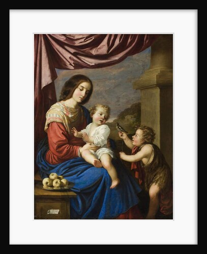 Madonna and Child with the Infant Saint John, 1658 by Francisco de Zurbaran