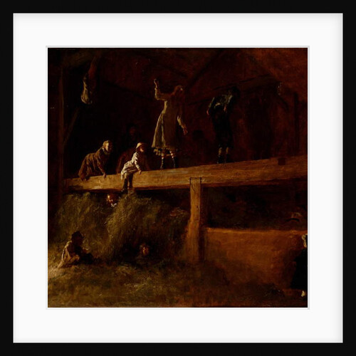 In the Hayloft, c.1878 by Eastman Johnson