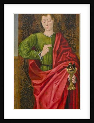 Saint John the Evangelist and the Poisoned Cup, c.1475 by Master of Saint Nicholas