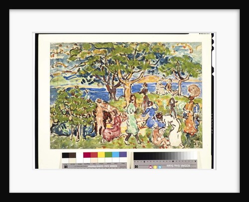 The Picnic, c.1912-15 by Maurice Brazil Prendergast