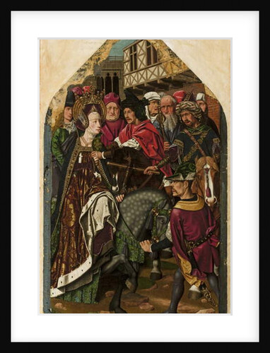 The Arrest of Santa Engracia, 1474-77 by Bermejo