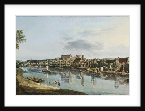 Pirna on the Elba, c.1756 by Bernardo Bellotto