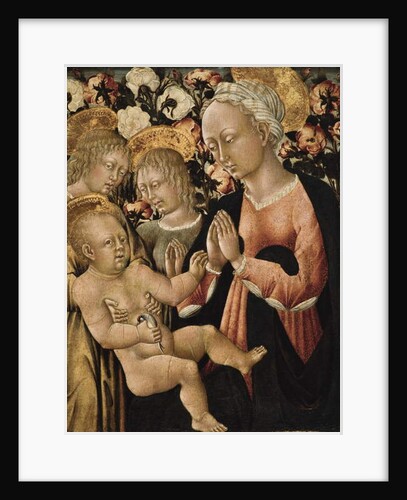 Madonna and Child with Angels, c.1475 by Giovanni di Paolo