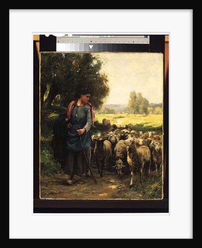 The Young Shepherdess, c.1900 by Julien Dupre