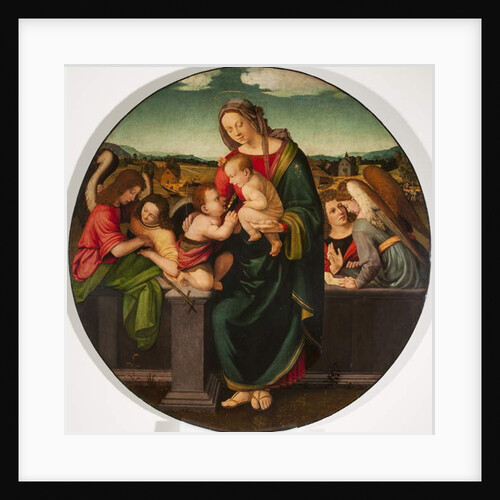 Madonna and Child with the Infant Saint John the Baptist and Angels, c.1515 by Giuliano Bugiardini