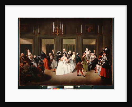 The Convent Parlour, c.1760 by Giuseppe Gobbis