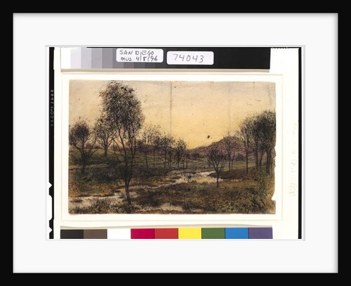 Trees, Hills and Stream, 1901-15 by Ralph Albert Blakelock