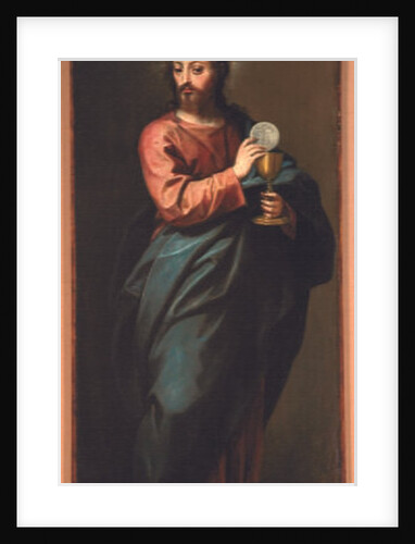 Christ Blessing the Host,c.1635 by Alonso Cano