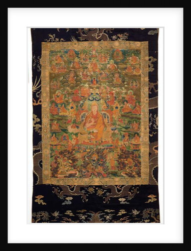 Third Panchen Lama Losan Penden Yeshe by School Tibetan