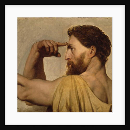 Study for Phidias in the 'Apotheosis of Homer', 1827 by Jean Auguste Dominique Ingres