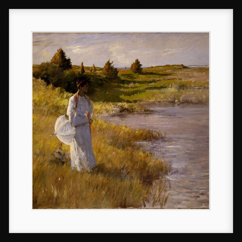 An Afternoon Stroll, c.1890-95 by William Merritt Chase