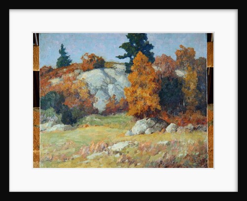 Rock Ledge in Autumn, c.1929 by Maurice Braun