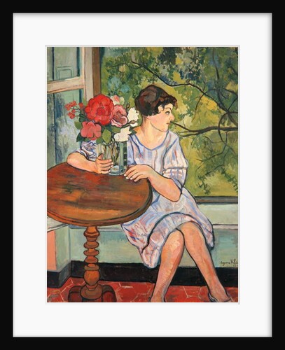 Young Girl in Front of a Window, 1930 by Marie Clementine Valadon