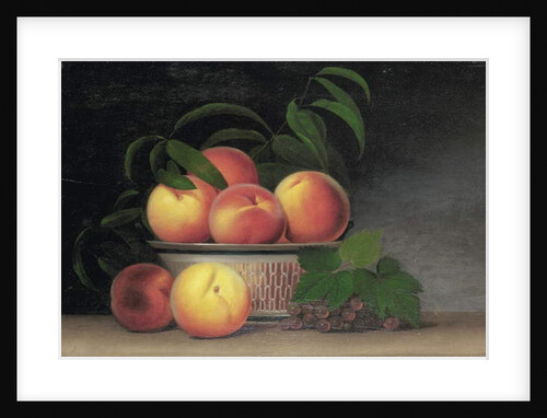 Still-life with Peaches, c.1816 by Raphaelle Peale