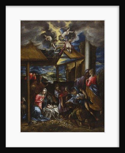 The Adoration of the Shepherds, c.1576-77 by El Greco