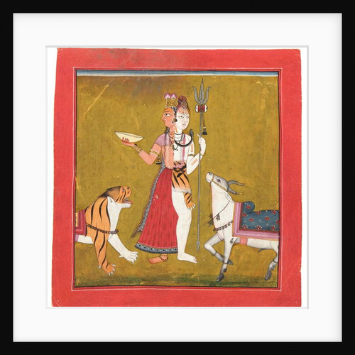Shiva Ardhanarishvara, c.1715 by Indian School