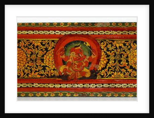 Book cover from a Shaiva manuscript by Nepalese School