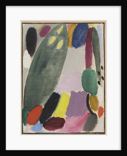 Variation: Inclination, 1919 by Alexej von Jawlensky