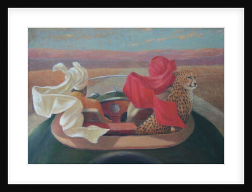 Racing Green and Cheetah by Lincoln Seligman