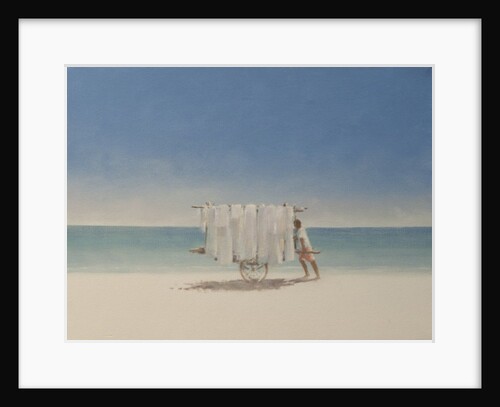 Cuba Beach Seller, 2010 by Lincoln Seligman