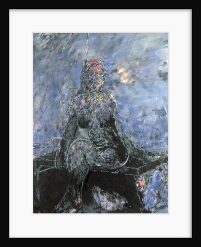 Woman on a banquette, 1984 by Stephen Finer