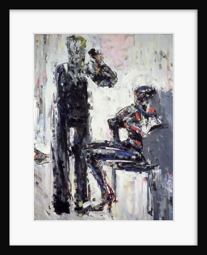 David Bowie and Iman, 1995 by Stephen Finer