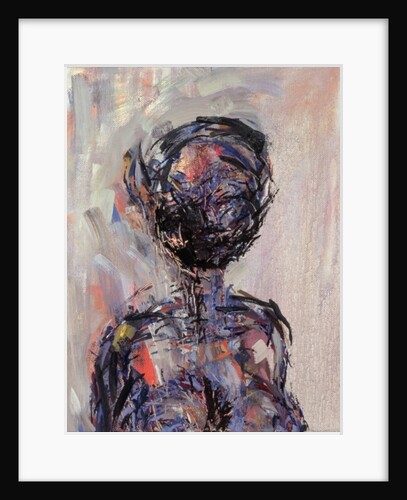 Iman, left hand panel of Diptych, 2000 by Stephen Finer