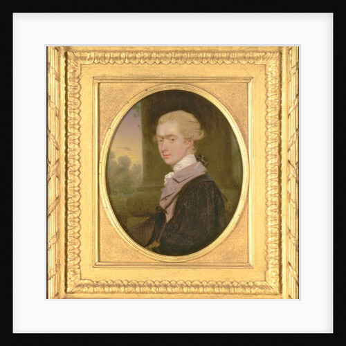 George John Spencer, Viscount Althorp while a student at Trinity College, Cambridge, 1777 by John Downman