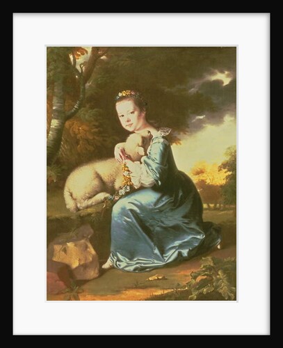 Miss Frances Warren, early 1760s by Joseph Wright of Derby