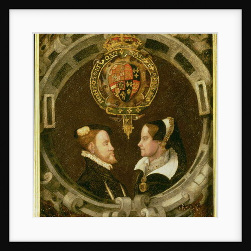 Philip and Mary I, c.1555 by English School