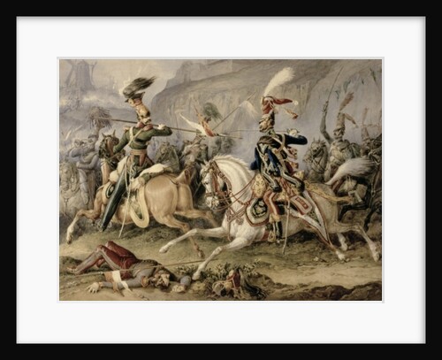 The Cavalry Battle, 1830 by William Heath