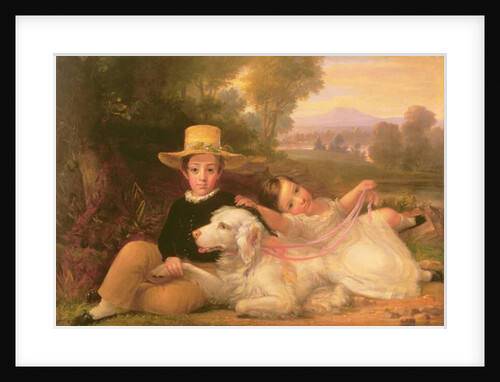 Portrait of Two Children by George Henry Harlow