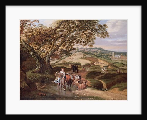 A Pastoral Landscape, 1684 by Jan Siberechts