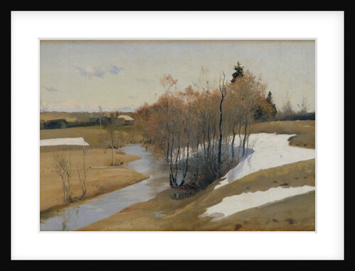 River Kordonka by Andrei Petrovich Ryabushkin