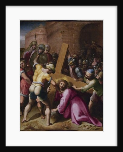 Christ on the Road to Calvary by Flemish School