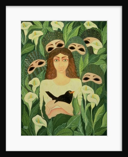 The Prisoner, 1988 by Laila Shawa