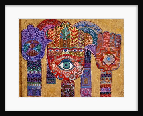 Protective Amulets, 1992 by Laila Shawa