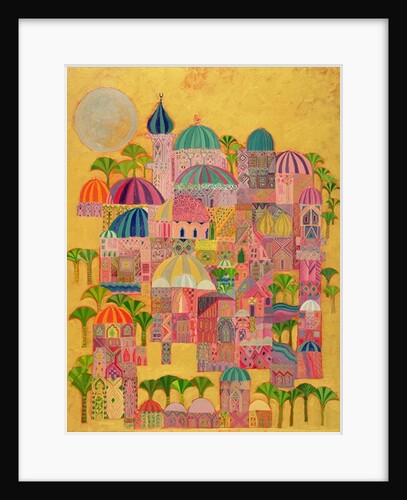 La ville dorée, 1993-94 by Laila Shawa