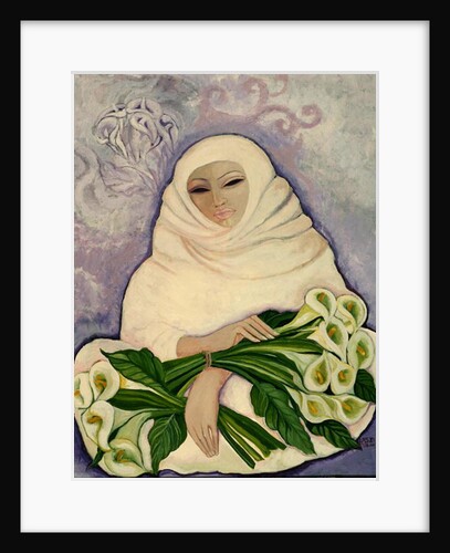 The Lily Seller, 1989 by Laila Shawa