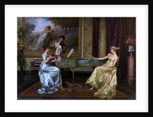 The Recital by Vittorio Reggianini