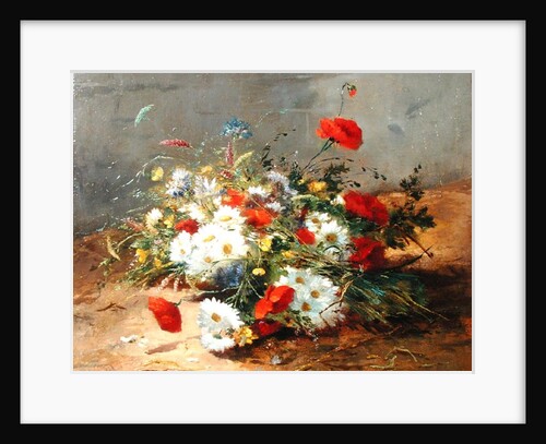 Flower Study by Eugene Henri Cauchois