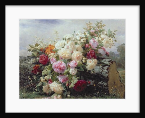 Still Life with Flowers by Jean Baptiste Robie