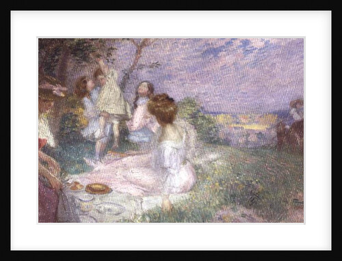 The Picnic, 1906 by Auguste-Frederic Bonnet