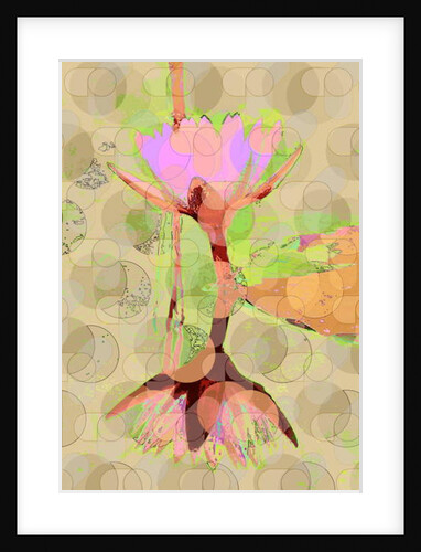 Water Lily Reflection, 2010 by Scott J. Davis