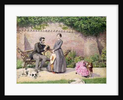 Rochester and Jane Eyre by Frederick Walker