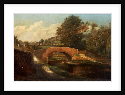 Canal Bridge, Brimscombe, Gloucestershire by Désiré Delaplace-Gérardin