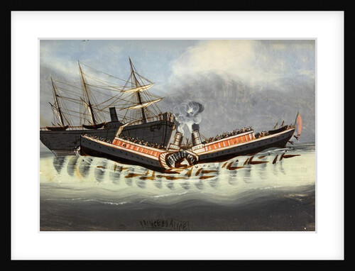 The Wreck of the 'Princess Alice', after 1878 by English School