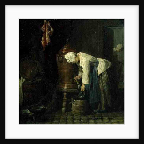 Woman Drawing Water from an Urn, 1733 by Jean-Baptiste Simeon Chardin