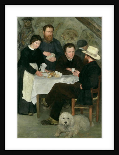 Mother Anthony's Tavern, 1866 by Pierre Auguste Renoir